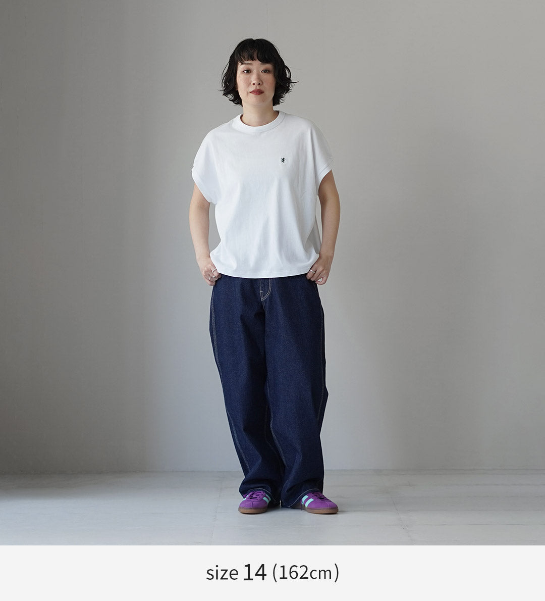 GYMPHLEX(ジムフレックス) クルーネック スリーブレス プルオーバー