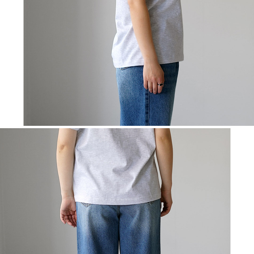 ANGE IN DISGUISE(アンジ イン ディスガイズ) REPUBLIQUE PARIS ロゴTシャツ