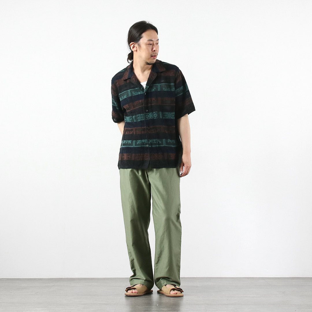 COOHEM(コーヘン) ハワイアンキルト ニットシャツ 日本製