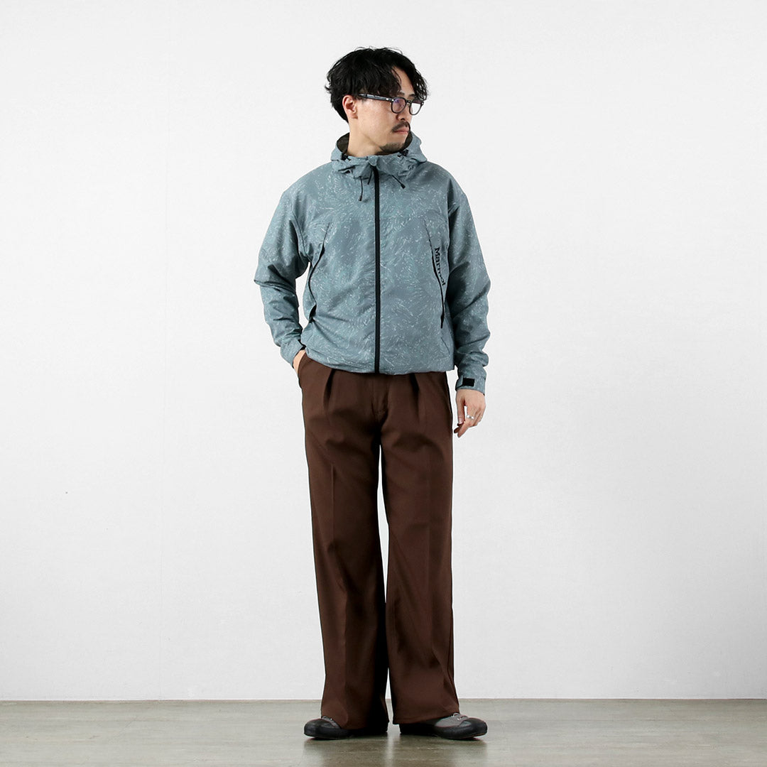 WRANGLER(ラングラー) ランチャー ワイド ポリエステルツイル スラックス