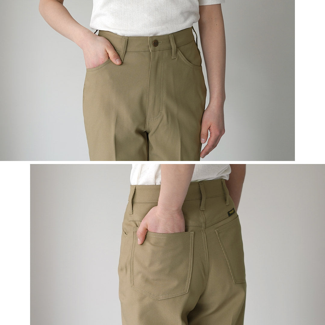 WRANGLER(ラングラー) ランチャー ドレス ポリエステルツイル パンツ レディース