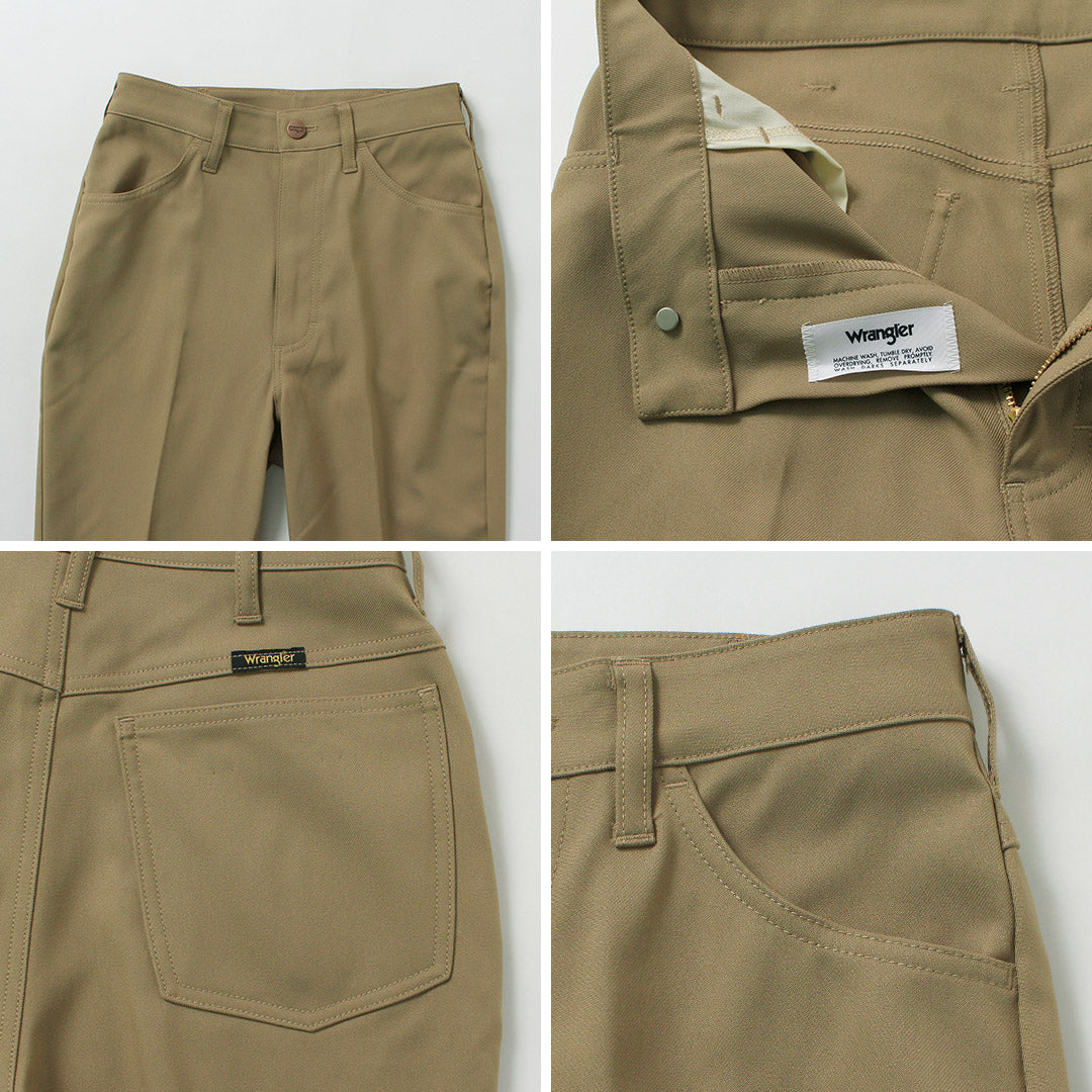 WRANGLER(ラングラー) ランチャー ドレス ポリエステルツイル パンツ レディース