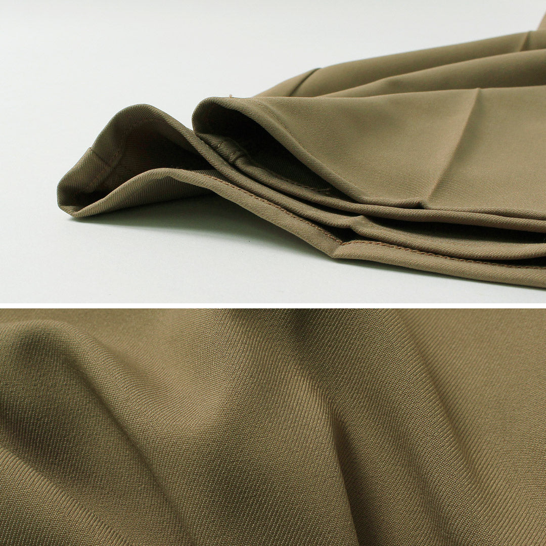 WRANGLER(ラングラー) ランチャー ワイド ポリエステルツイル パンツ レディース