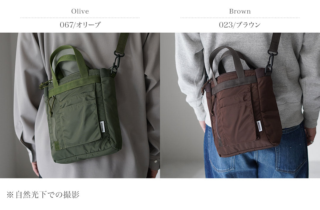 BRIEFING(ブリーフィング) 2way プロテクショントート ミニ ショルダーバッグ 日本製