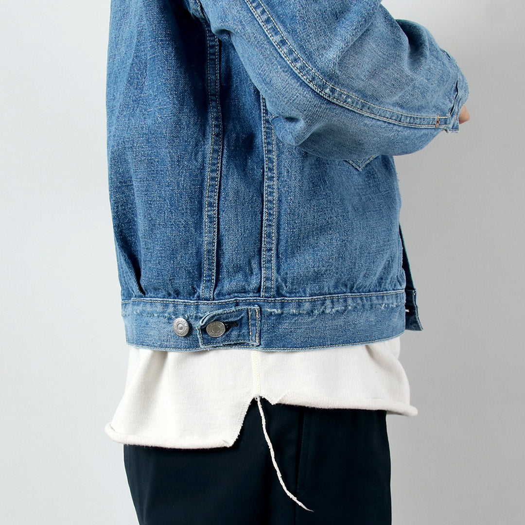 REMI RELIEF(レミレリーフ) 13oz 1954XX 2ndタイプ デニムジャケット ユーズド 日本製