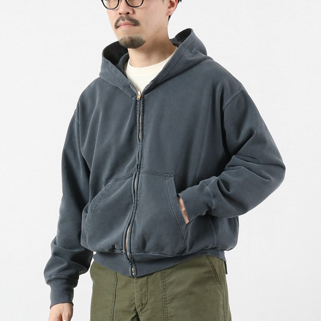 REMI RELIEF(レミレリーフ) SP加工裏毛ZIPパーカー New Fit スウェット 日本製