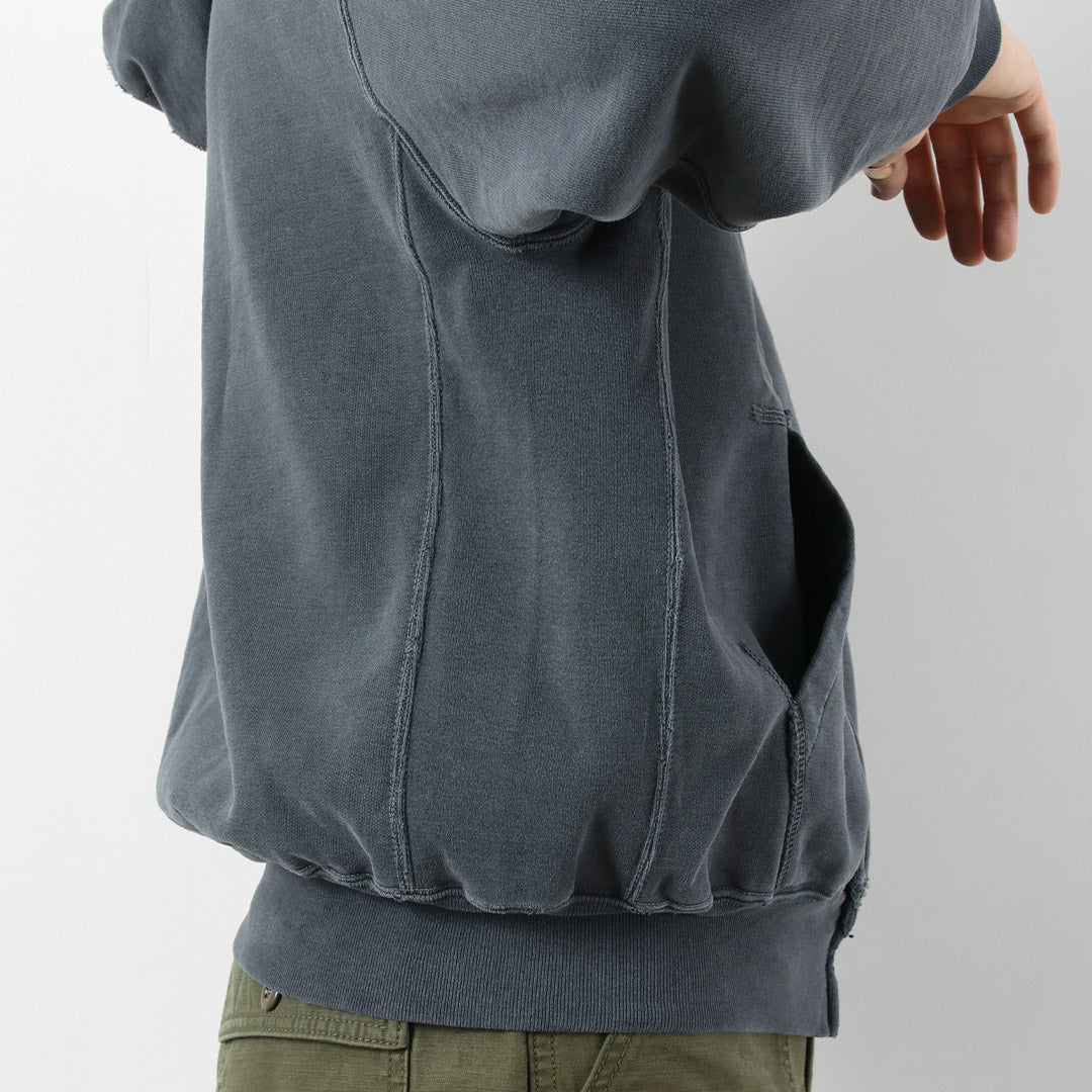 REMI RELIEF(レミレリーフ) SP加工裏毛ZIPパーカー New Fit スウェット 日本製