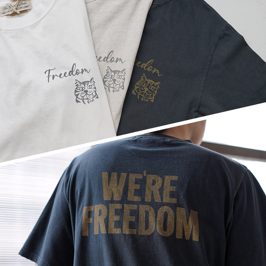 REMI RELIEF(レミレリーフ) HARD SP加工20/-天竺レギュラーTシャツ(FREEDOM) 日本製