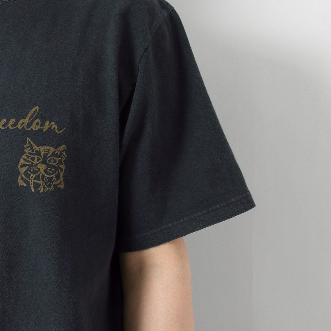 REMI RELIEF(レミレリーフ) HARD SP加工20/-天竺レギュラーTシャツ(FREEDOM) 日本製