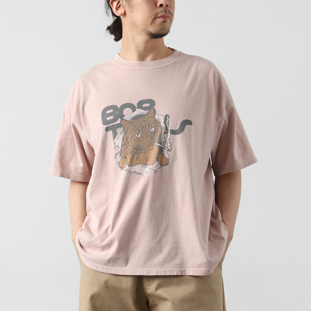 REMI RELIEF(レミレリーフ) HARD SP加工20/-天竺BIGサイズTシャツ(BOB) 日本製