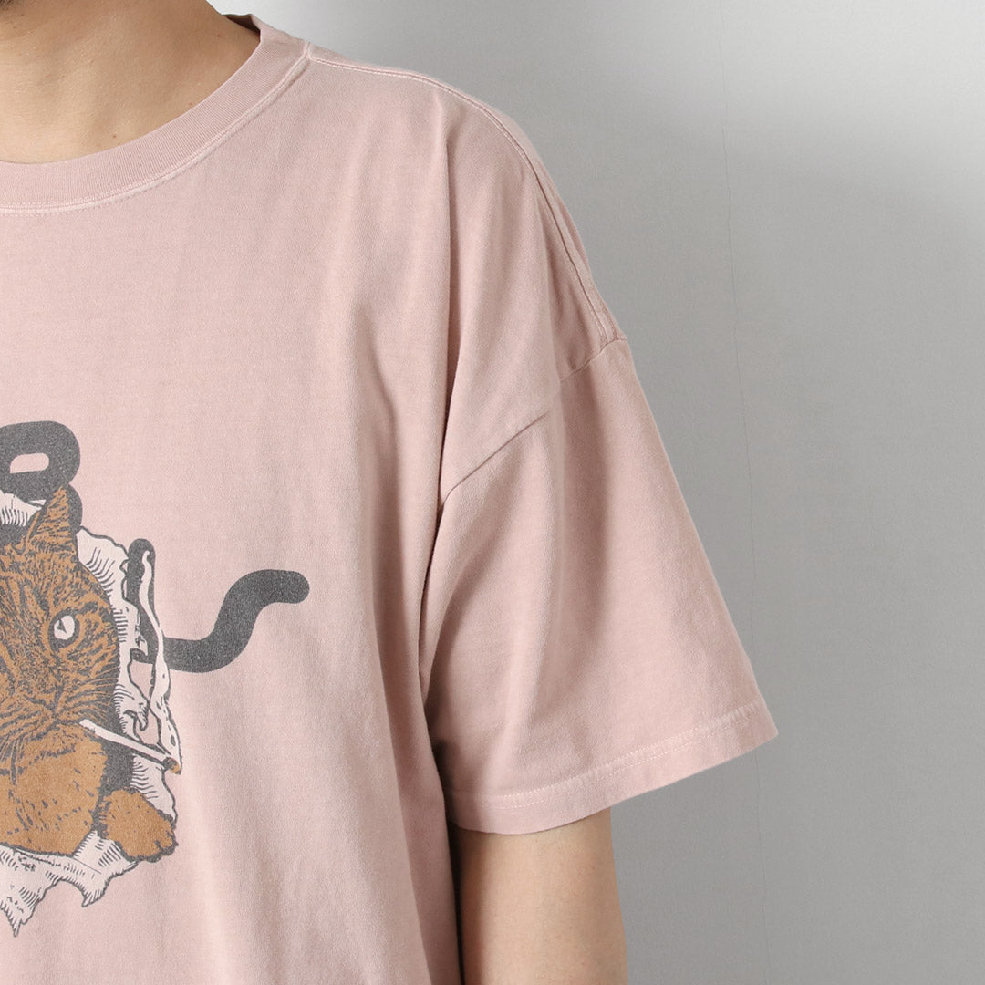 REMI RELIEF(レミレリーフ) HARD SP加工20/-天竺BIGサイズTシャツ(BOB) 日本製