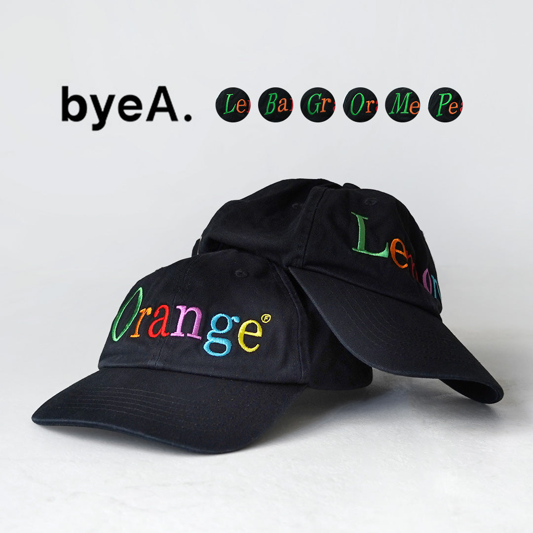 BYE A(バイエー) ノットアップル キャップ 帽子