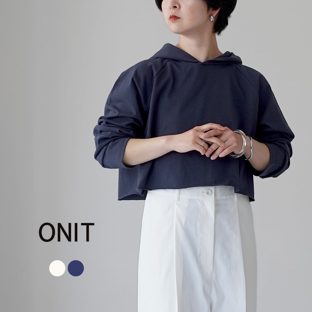 ONIT(オニット) スーパーアメリカンドライコットン フーディ ロングスリーブ Tシャツ