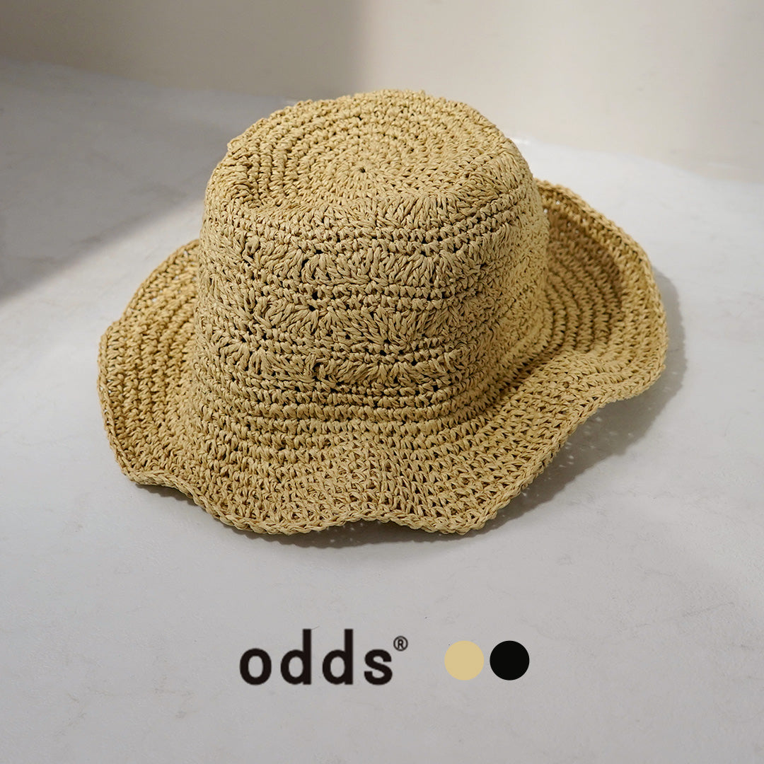 ODDS(オッズ) ペーパー 柄ハット
