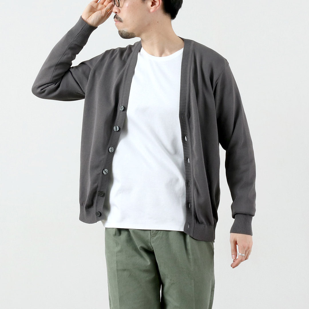 RINASCENTE(リナシェンテ) ハイブリッド ウォッシャブル ニットカーディガン 日本製