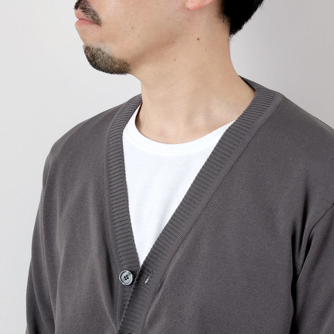 RINASCENTE(リナシェンテ) ハイブリッド ウォッシャブル ニットカーディガン 日本製