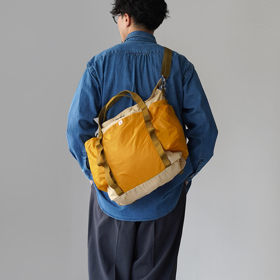 ILL ONE EIGHTY(イルワンエイティー) ダブルレイヤー フライトバッグ ショルダー トート 2WAY