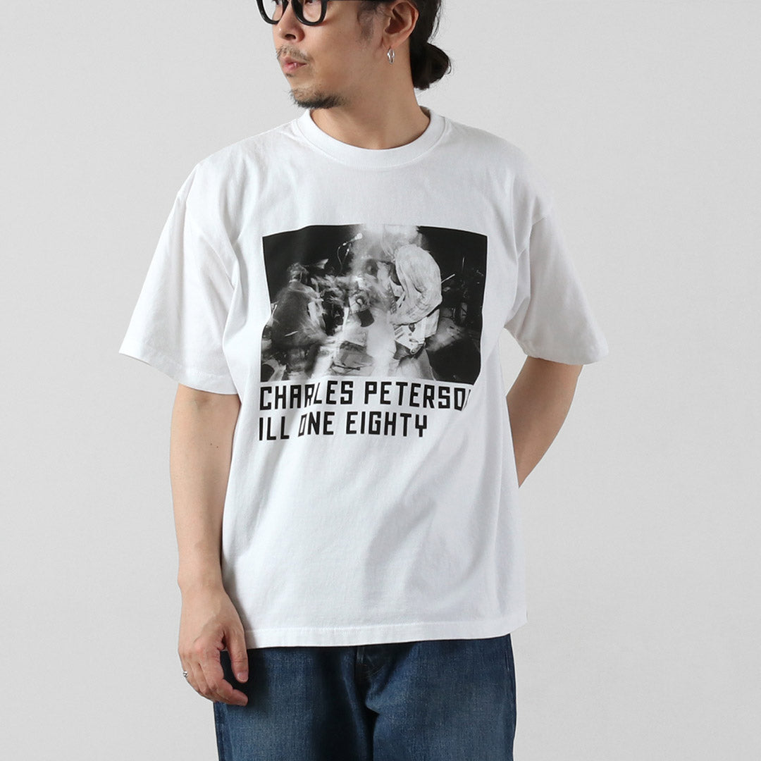 ILL ONE EIGHTY(イルワンエイティー) チャールズ・ピーターソン ショートスリーブTシャツ