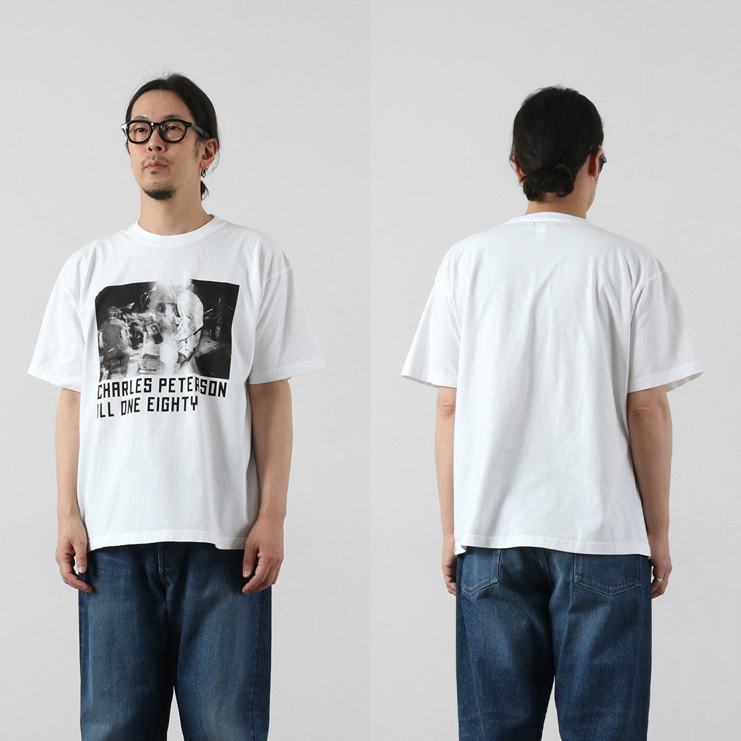 ILL ONE EIGHTY(イルワンエイティー) チャールズ・ピーターソン ショートスリーブTシャツ