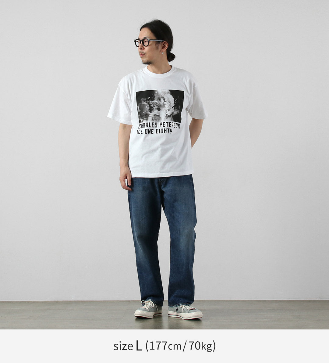 ILL ONE EIGHTY(イルワンエイティー) チャールズ・ピーターソン ショートスリーブTシャツ