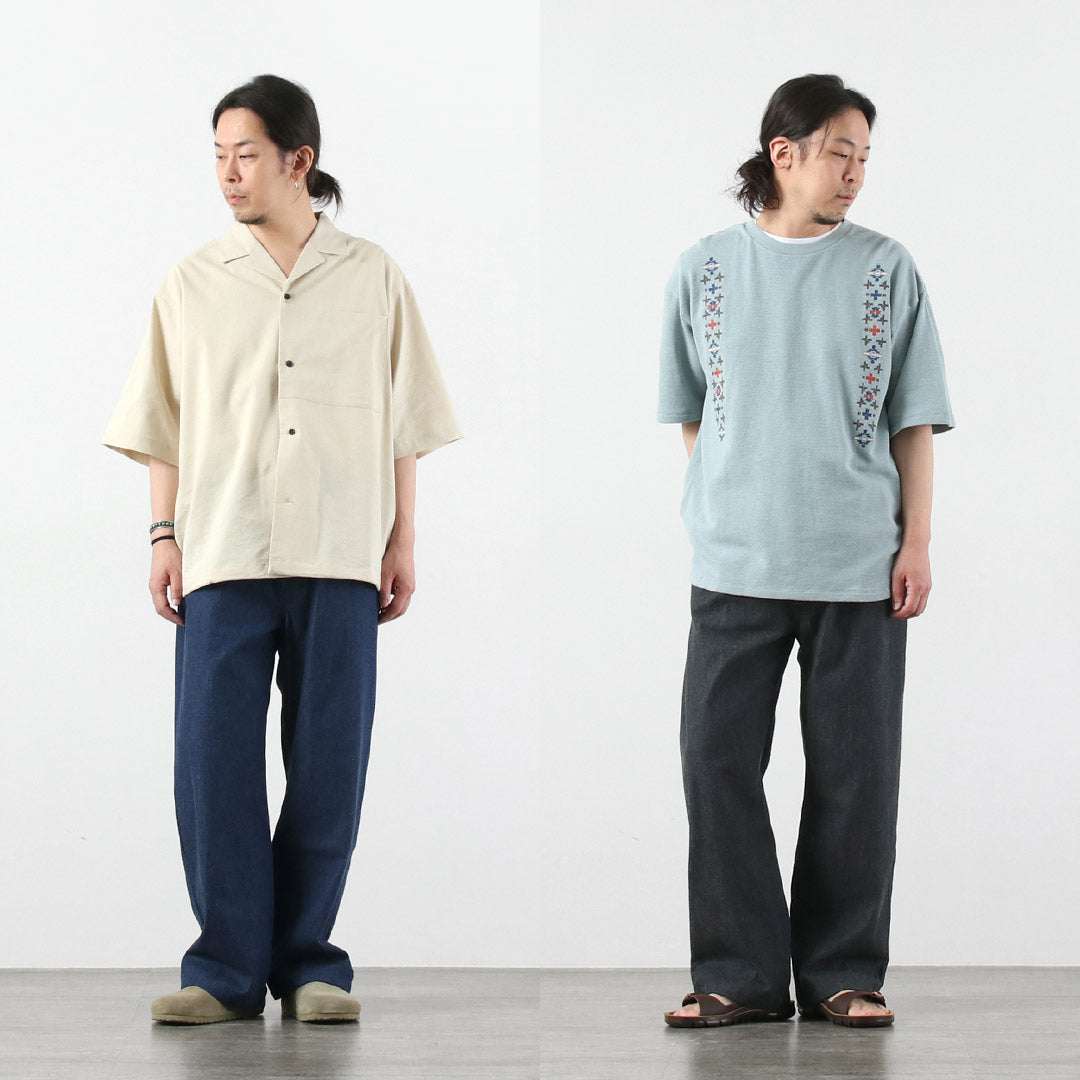 BASISBROEK(バージスブルック) アルビオン 8ozデニム セミワイドイージーパンツ 日本製