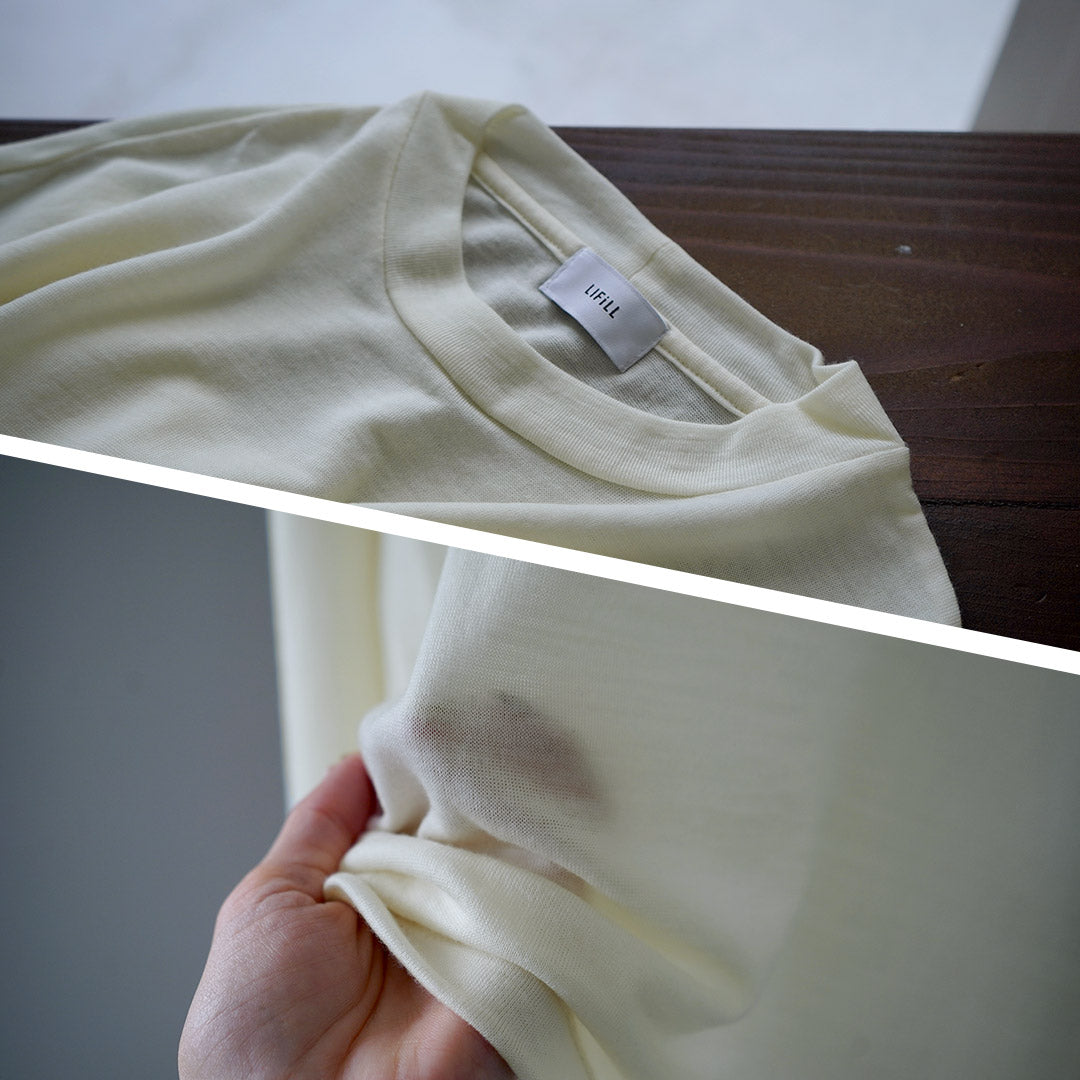 LIFiLL(リフィル) ウーリッシュ ロングスリーブ TEE メンズ