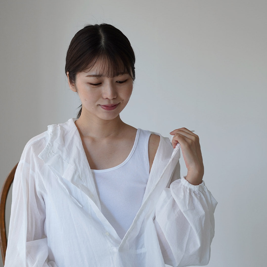 SIRENEMERMAID(シレーヌマーメイド) コットンフライス タンクトップ 日本製