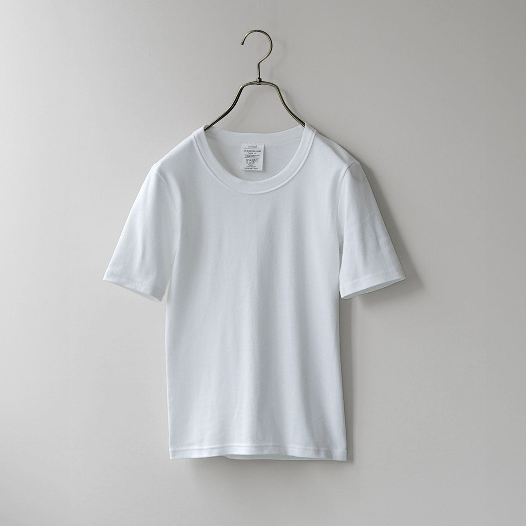 SIRENEMERMAID(シレーヌマーメイド) 別注 クルーネック ハーフスリーブ Tシャツ 日本製