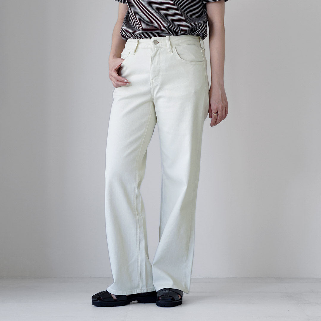 HEALTHY DENIM(ヘルシーデニム) Quiche ルーズフレア キッシュ デニムパンツ