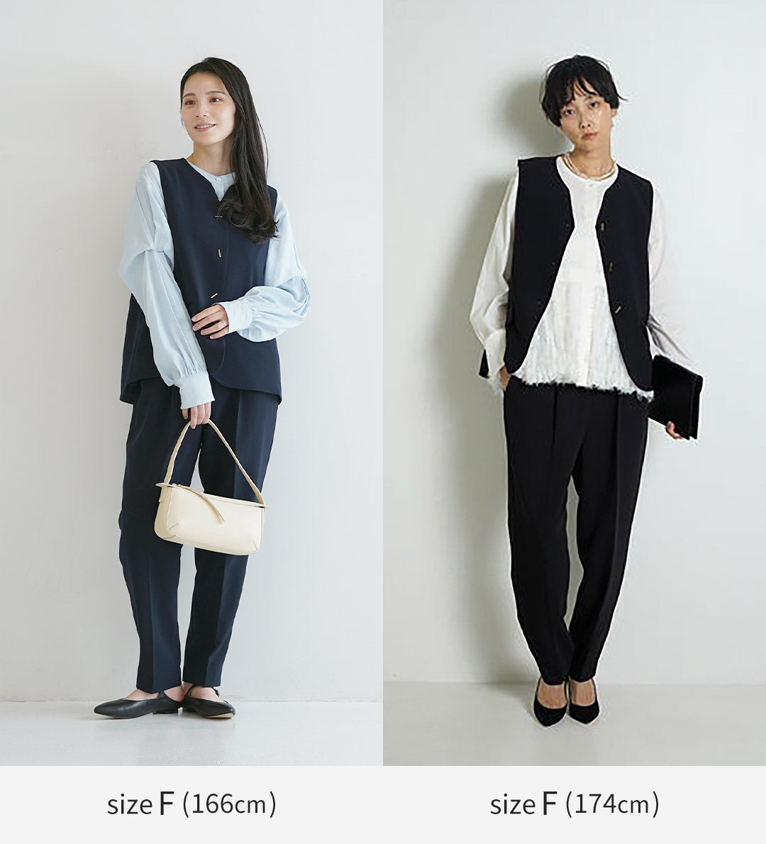 【予約販売:12月中旬発送予定】CHIGNON(シニヨン) フレア ベスト