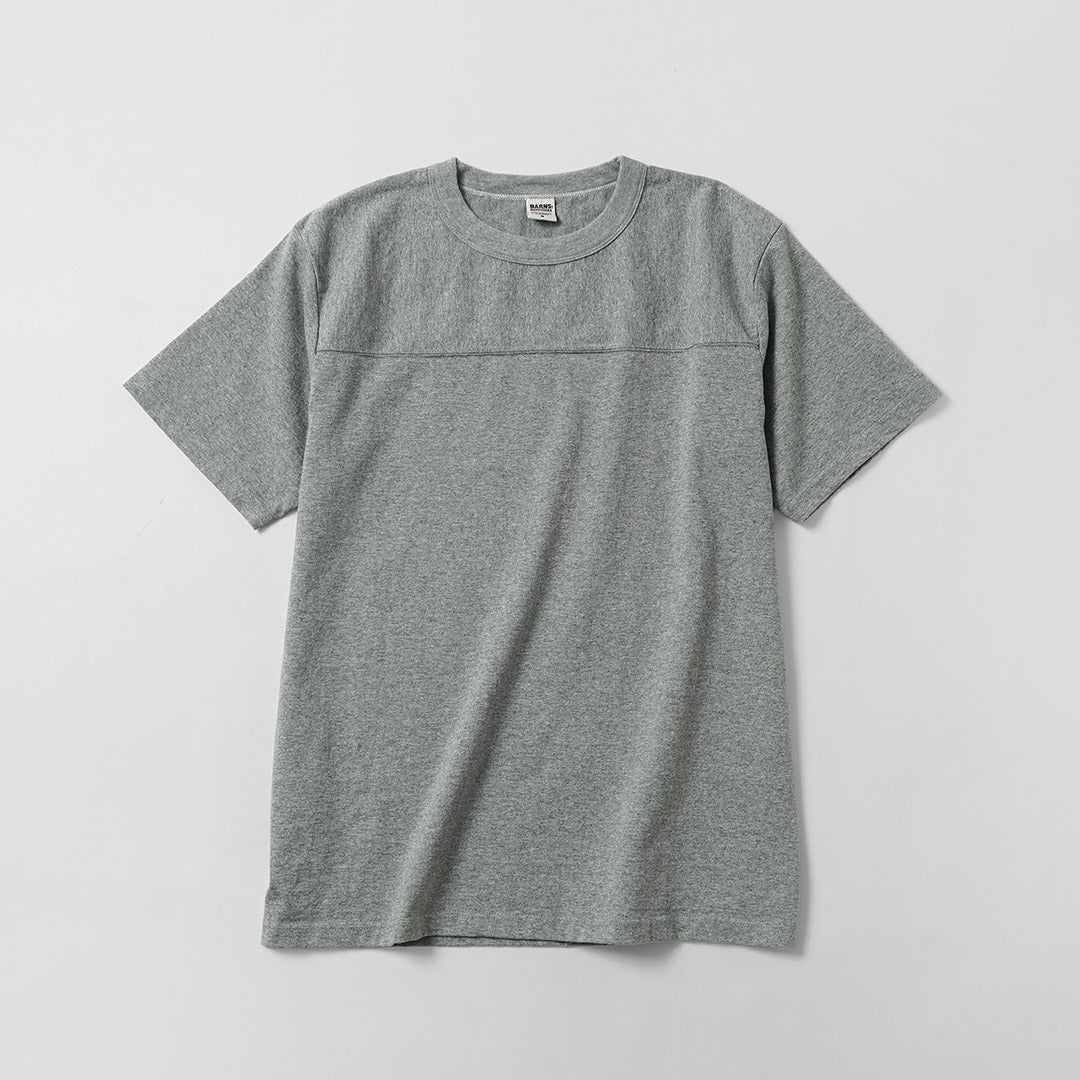 BARNS(バーンズ) 小寸 ショートスリーブ フットボールTシャツ 日本製