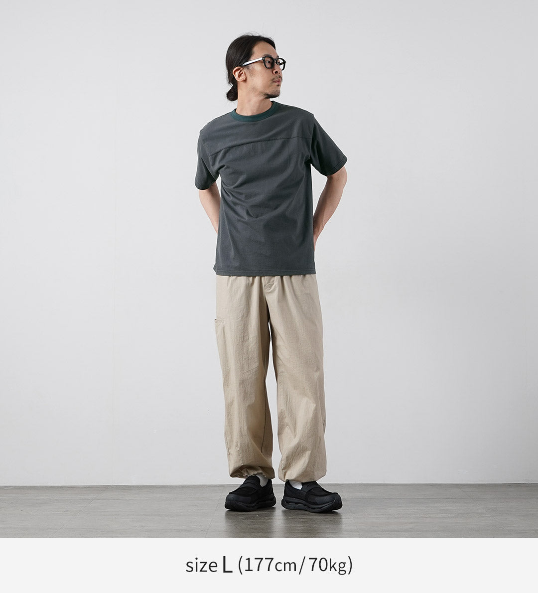 BARNS(バーンズ) 小寸 ショートスリーブ フットボールTシャツ 日本製