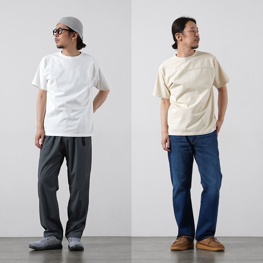 BARNS(バーンズ) 小寸 ショートスリーブ フットボールTシャツ 日本製