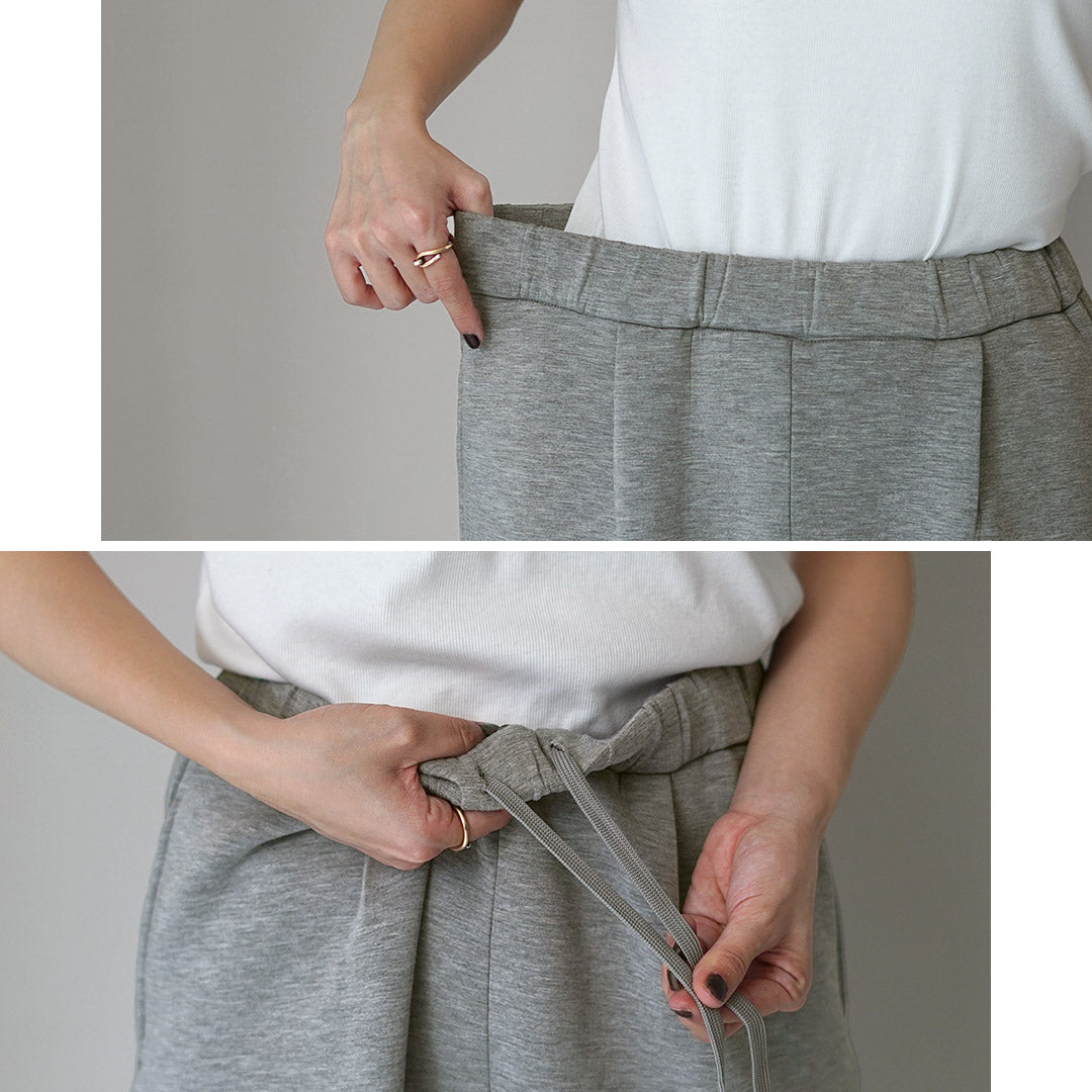 YENN(イェン) スポンディッシュ タックパンツ