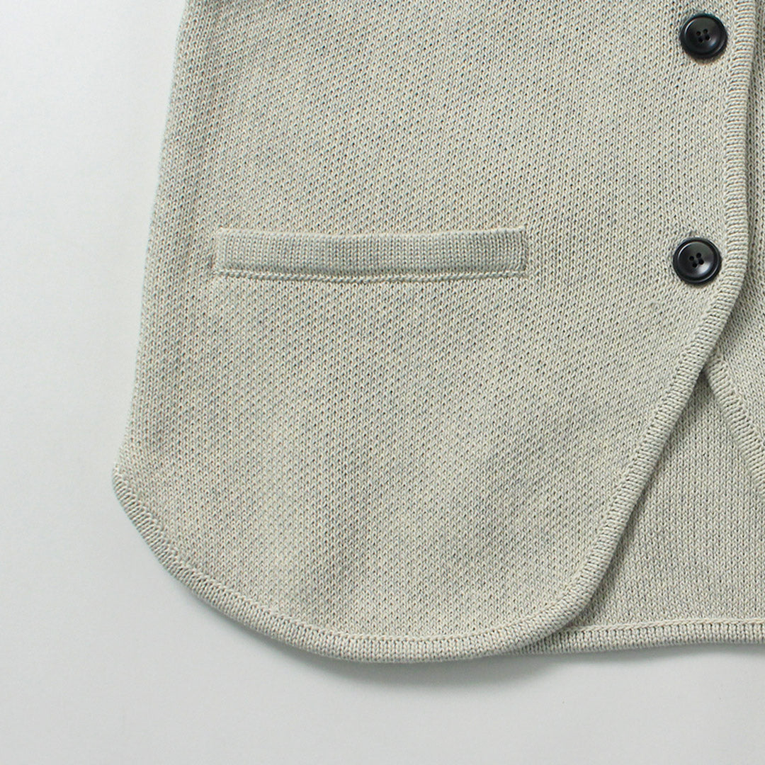 YENN(イェン) ボートネック ニットベスト