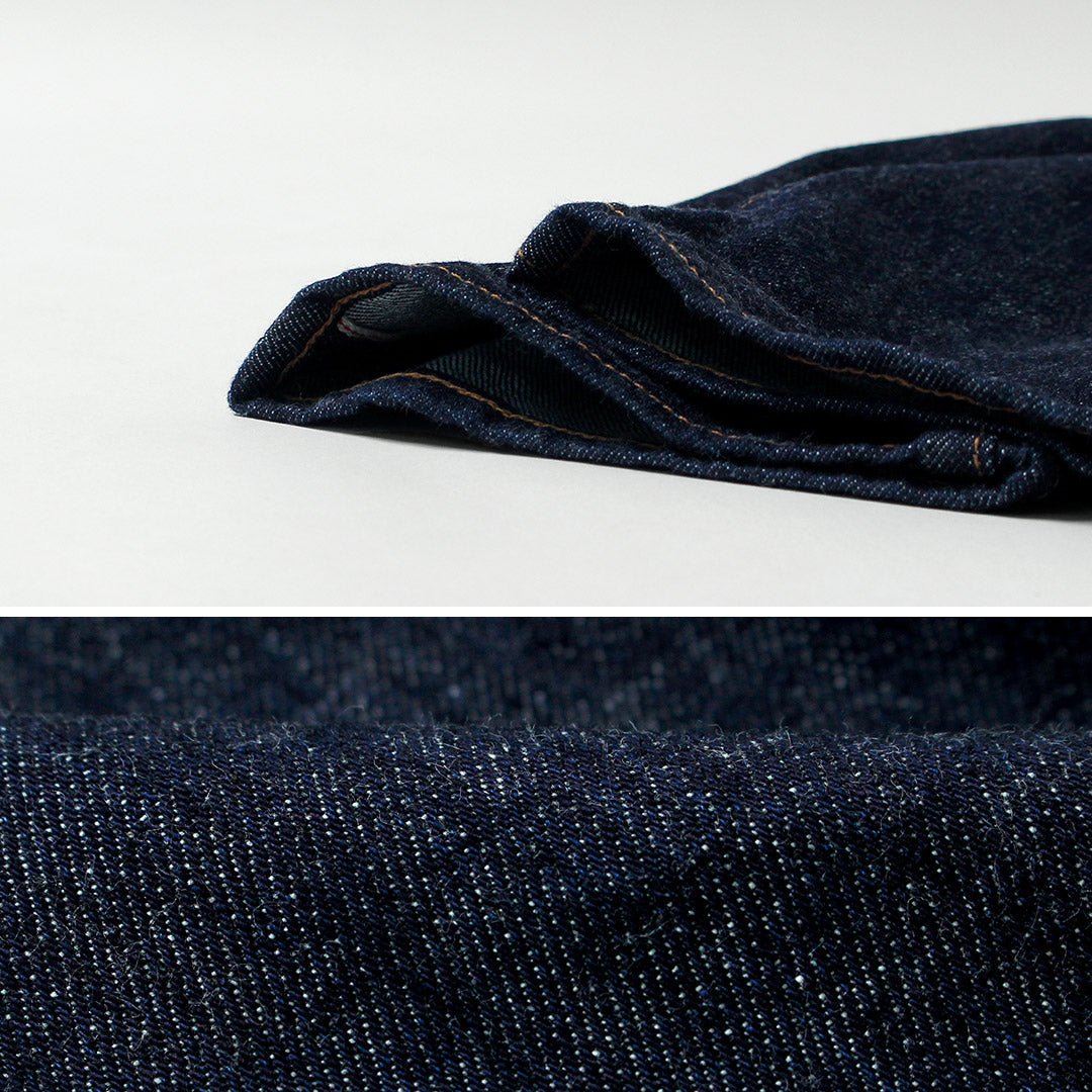 Blue refabric(ブルーリファブリック) 13oz セミワイドテーパード 5Pジーンズ 日本製
