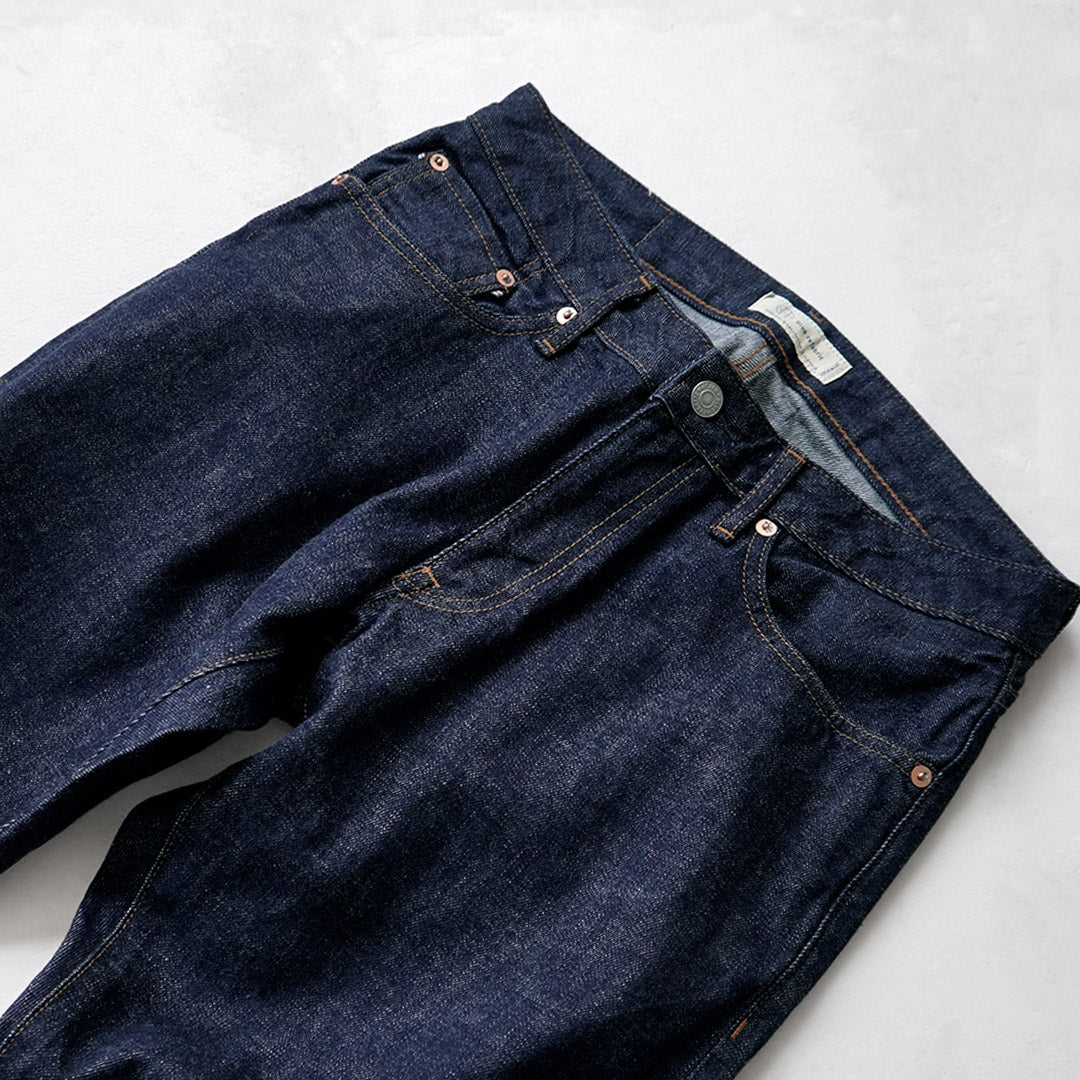 Blue refabric(ブルーリファブリック) 13oz セミワイドテーパード 5Pジーンズ 日本製