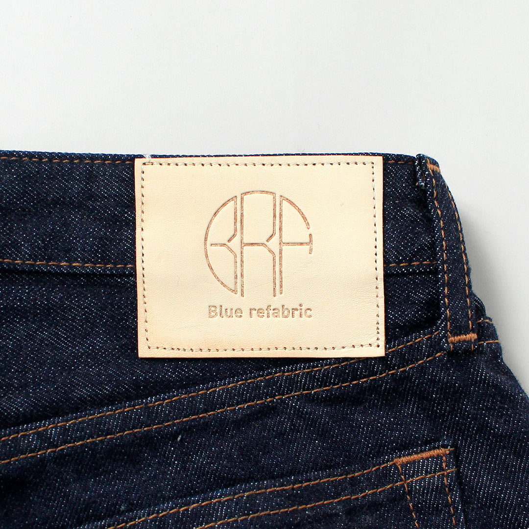 Blue refabric(ブルーリファブリック) 13oz セミワイドテーパード 5Pジーンズ 日本製