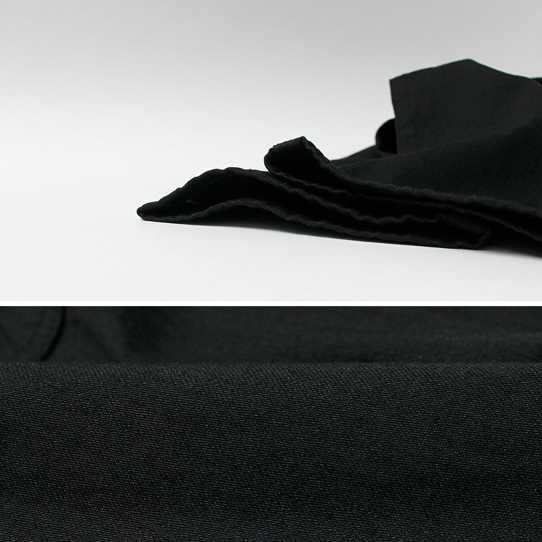 Blue refabric(ブルーリファブリック) 8oz セミワイドテーパード 5Pブラックジーンズ 日本製