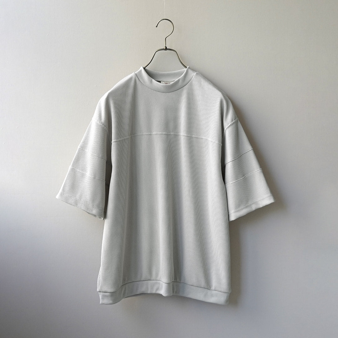 RAG(ラグ) クイックドライ ワッフル フットボールTシャツ 日本製