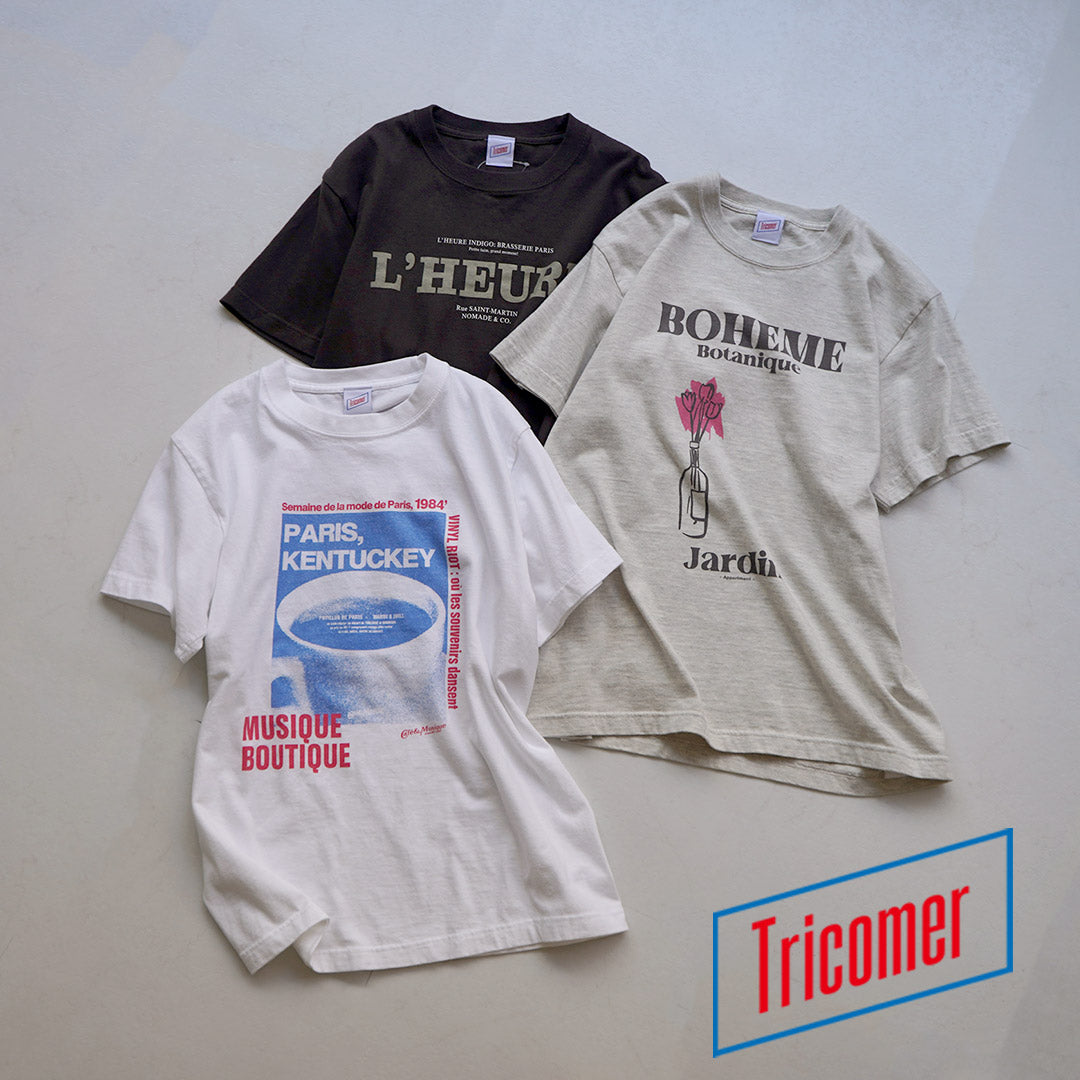 TRICOMER(トリコメル) BOHEME BOTANIQUE プリントTシャツ