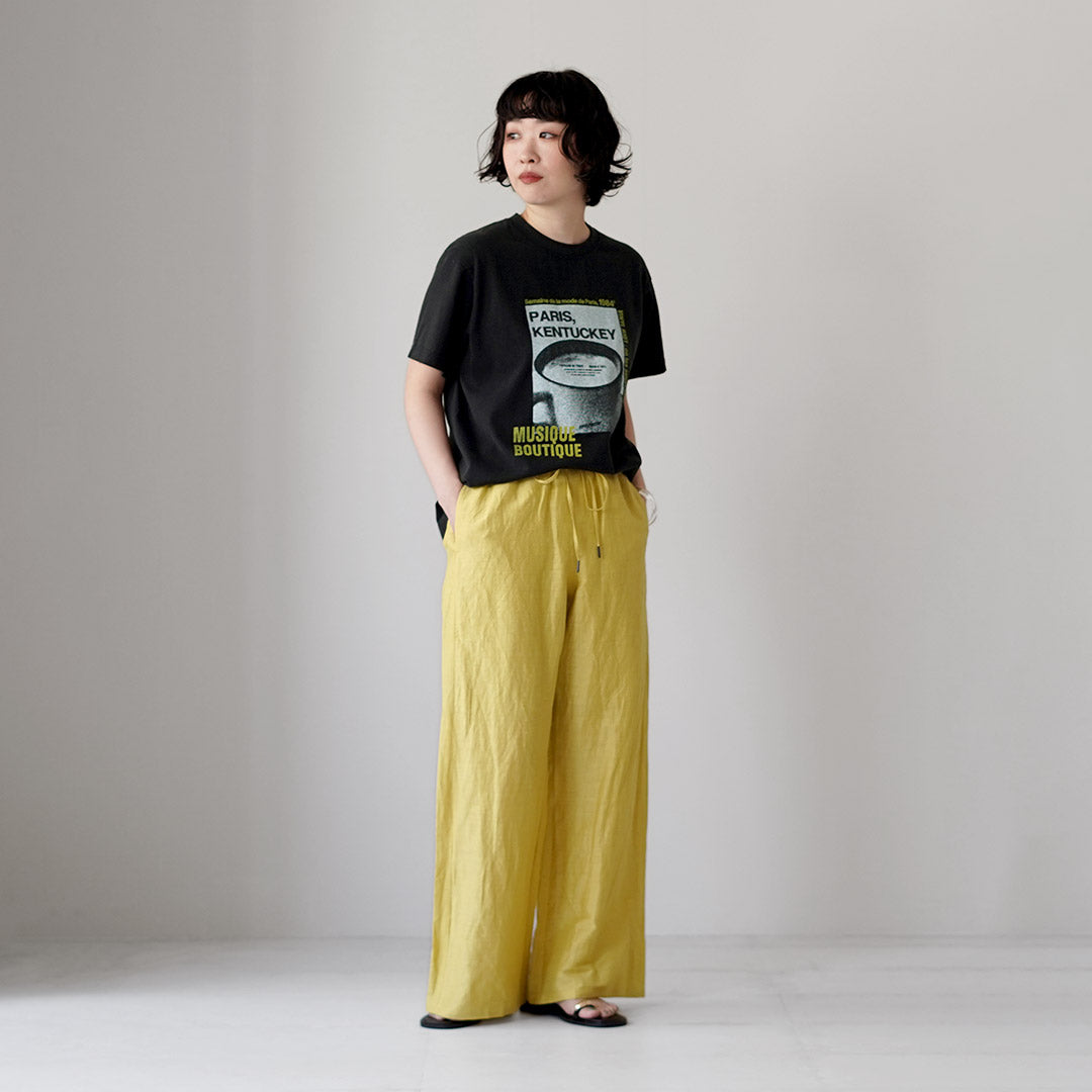 TRICOMER(トリコメル) PARIS,KENTUCKY プリントTシャツ