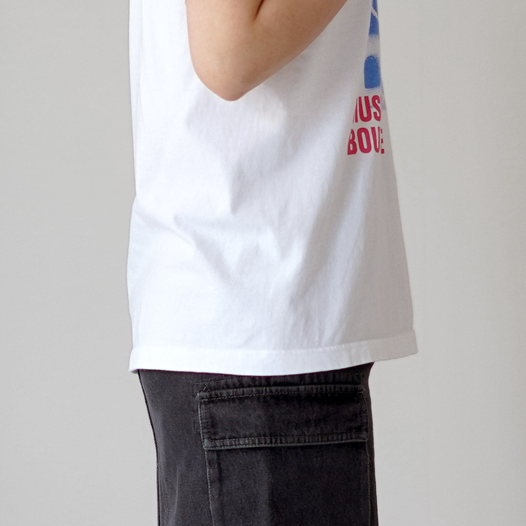 TRICOMER(トリコメル) PARIS,KENTUCKY プリントTシャツ