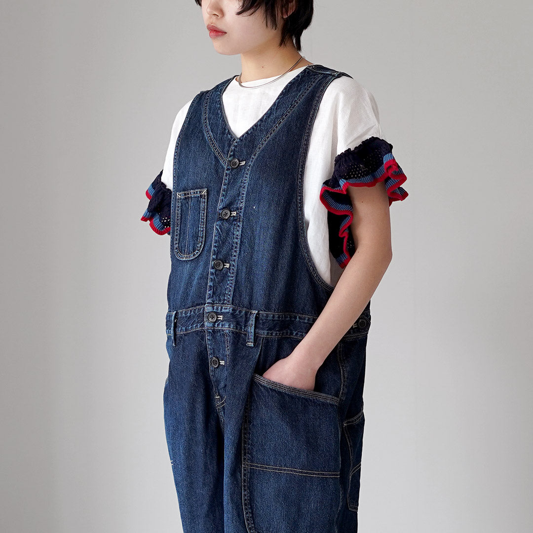 TUMUGU(ツムグ) 9ozデニム オールインワン