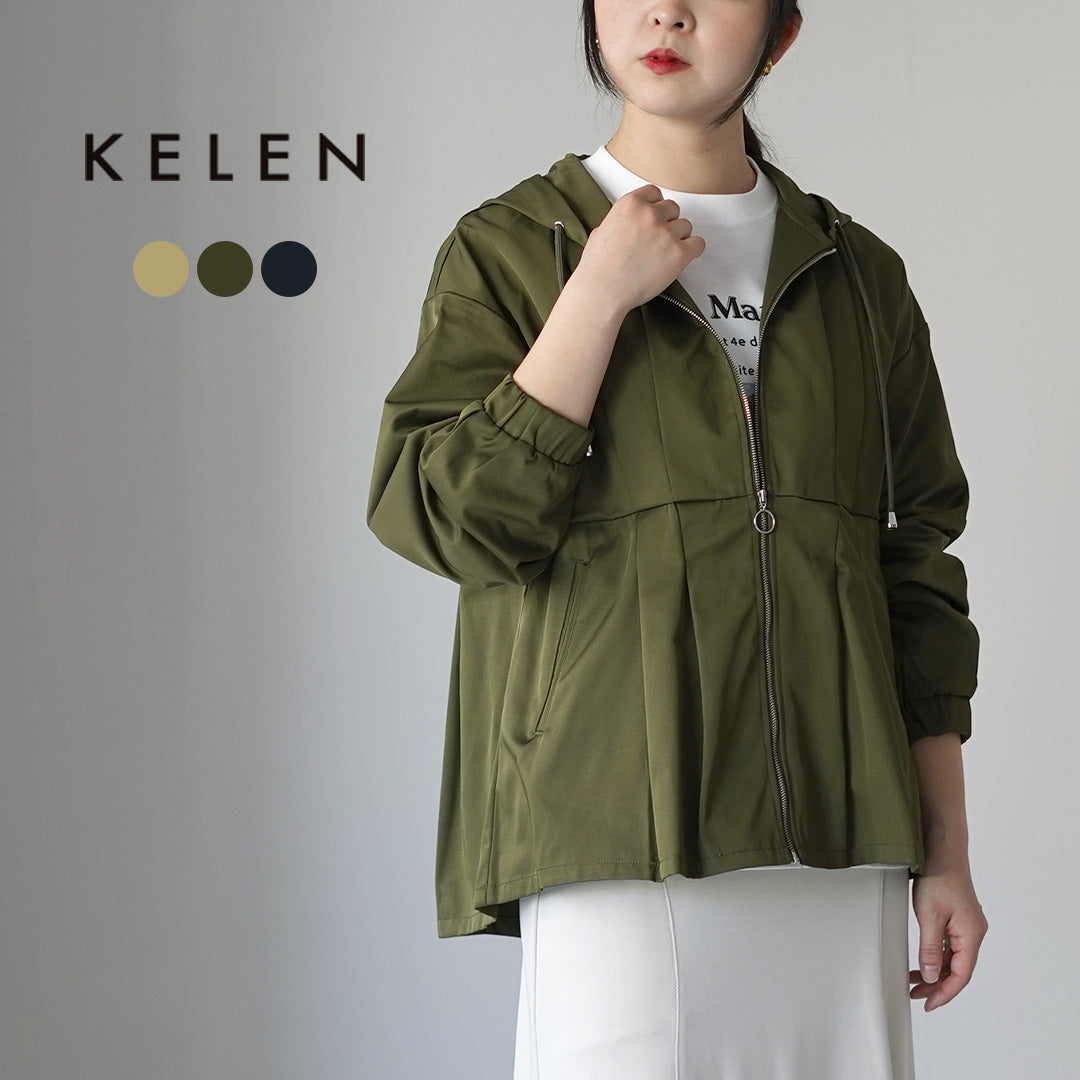 KELEN(ケレン) VESTY ウエストタックデザイン フードジャケット