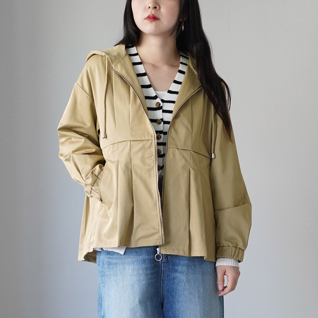 KELEN(ケレン) VESTY ウエストタックデザイン フードジャケット