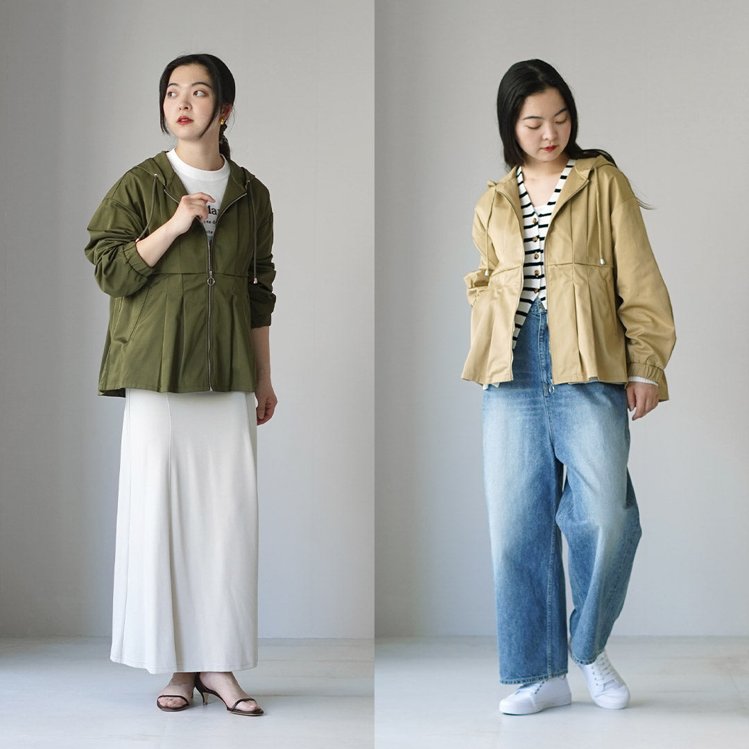 KELEN(ケレン) VESTY ウエストタックデザイン フードジャケット