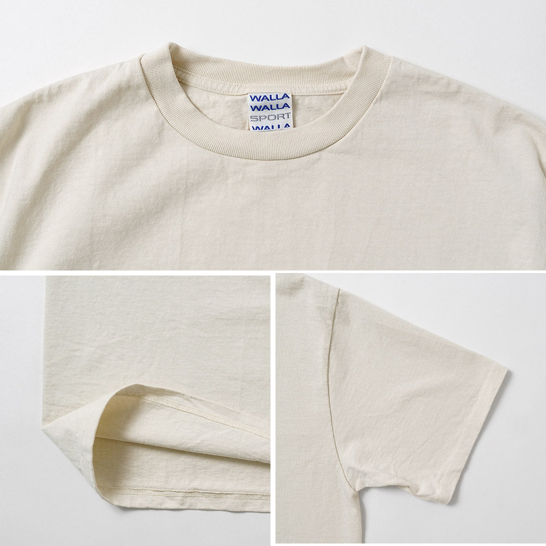 WALLA WALLA SPORT(ワラワラスポーツ) 9oz チューブTシャツ 日本製