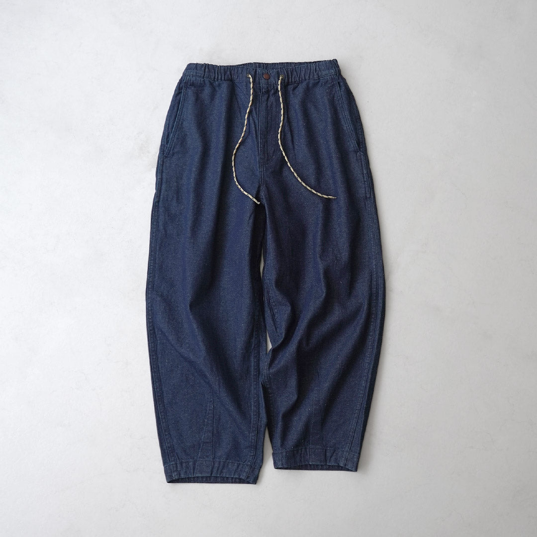 GOHEMP(ゴーヘンプ) バルーン チルパンツ 7.5ozデニム