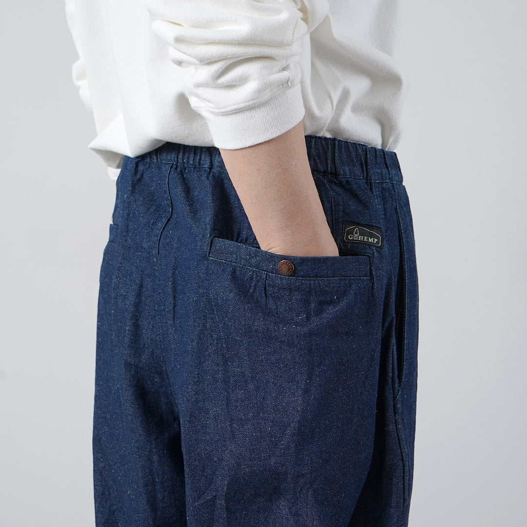 GOHEMP(ゴーヘンプ) バルーン チルパンツ 7.5ozデニム